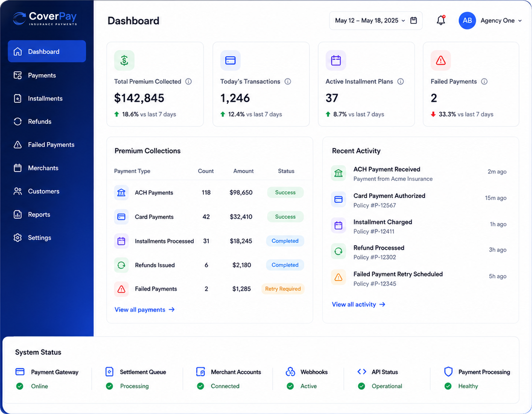 payment infrastructure
